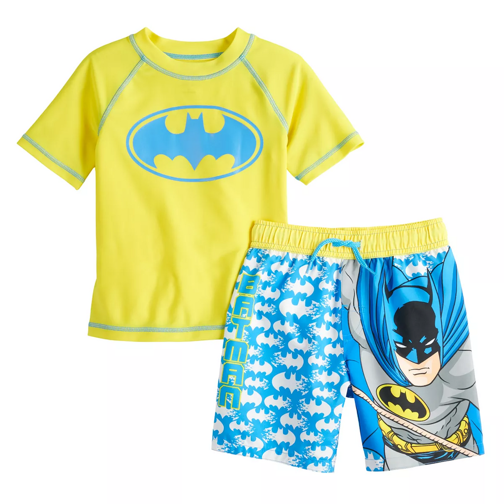 Batman swim trunks hot sale for toddlers