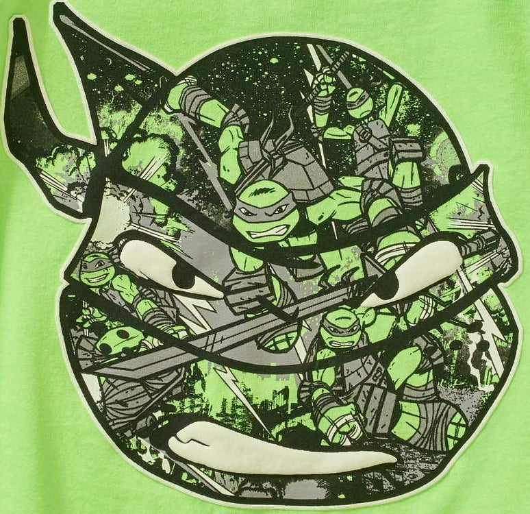 Teenage Mutant Ninja Turtles Faces t-shirt