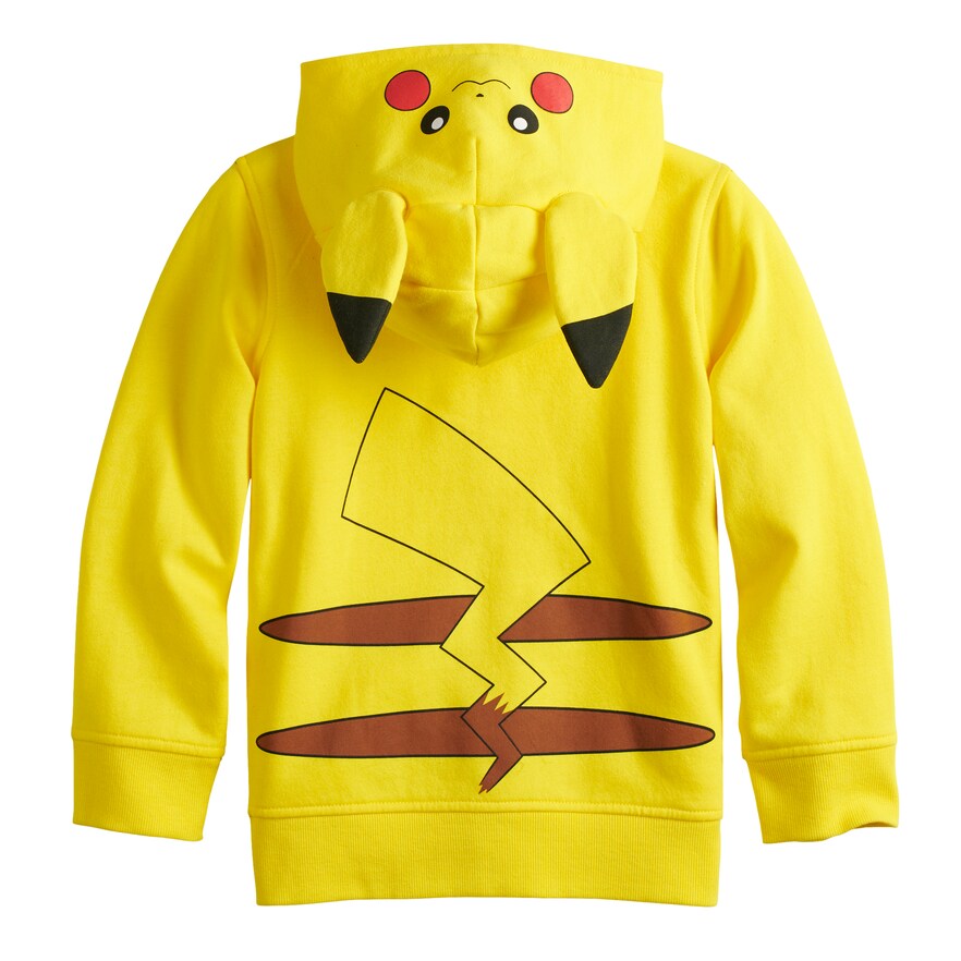 Kids' Pokemon Pikachu Costume Hoodie - Yellow XS