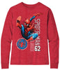 Marvel Spiderman Boys' Long Sleeve T-Shirt, Boys' XS-L
