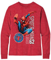 Marvel Spiderman Boys Long Sleeve T-Shirt, Sizes 4-16