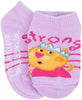 Peppa Pig Toddler Girls' 5-pack Socks, 2T-4T (Shoe Sizes 4-7)