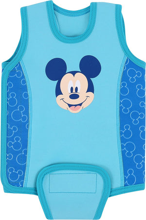 Disney Mickey Mouse Baby Boys' Aquawarm Neoprene Swim Cover, Sizes 0-6M, 6-12M, 12-24M