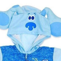 Blue's Clues Toddler Boys' Hooded Blanket Sleeper with 3D Ears