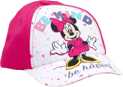 Disney Toddler Girls' Minnie Mouse Be Kind Adjustable Baseball Cap, One Size