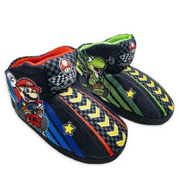 Super Mario Little Boys' Mario Kart Slippers, Shoe Size 13/1