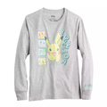 Pokemon Girls' Pikachu Long Sleeve T-Shirt, Sizes S-XL
