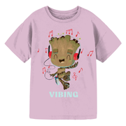 Marvel's Guardians of the Galaxy Girls Groot Vibing T-Shirt, Sizes XS-XL