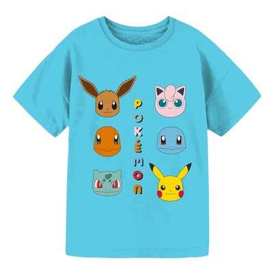 Pokemon Girls Head Shots T-Shirt, Sizes XS-XL