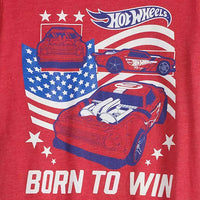 Hot Wheels Boys Born to Win Muscle Car T-Shirt, Sizes 4-8