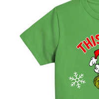 Dr. Seuss Boys' Grinch Being Good T-Shirt, Sizes XS(4/5)-L(10/12)