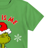 Dr. Seuss Boys' Grinch Being Good T-Shirt, Sizes XS(4/5)-L(10/12)