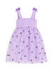 Bluey Toddler Girls Bluey Blooms Embroidered Tulle Dress, 2T-3T