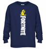 Fortnite Boys Peely Peace Banana Long Sleeve T-Shirt, Size M(8)