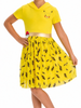 Pokemon Girls Pikachu Cosplay Dress, Sizes XS(4/5)-XL(14)