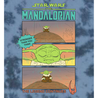 Star Wars The Mandalorian Grogu Baby Yoda 2-Pack Long Sleeve Boys' T-Shirts, XS-2XL