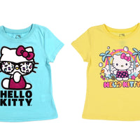 Sanrio Girls' Hello Kitty Graphic T-Shirt (Toddler & Little Girls)
