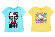 Sanrio Girls' Hello Kitty Graphic T-Shirt (Toddler & Little Girls)