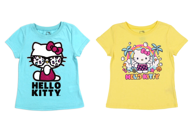 Sanrio Girls Hello Kitty Graphic T-Shirt, Sizes 4-18, Girl's, Size: XL, Pink