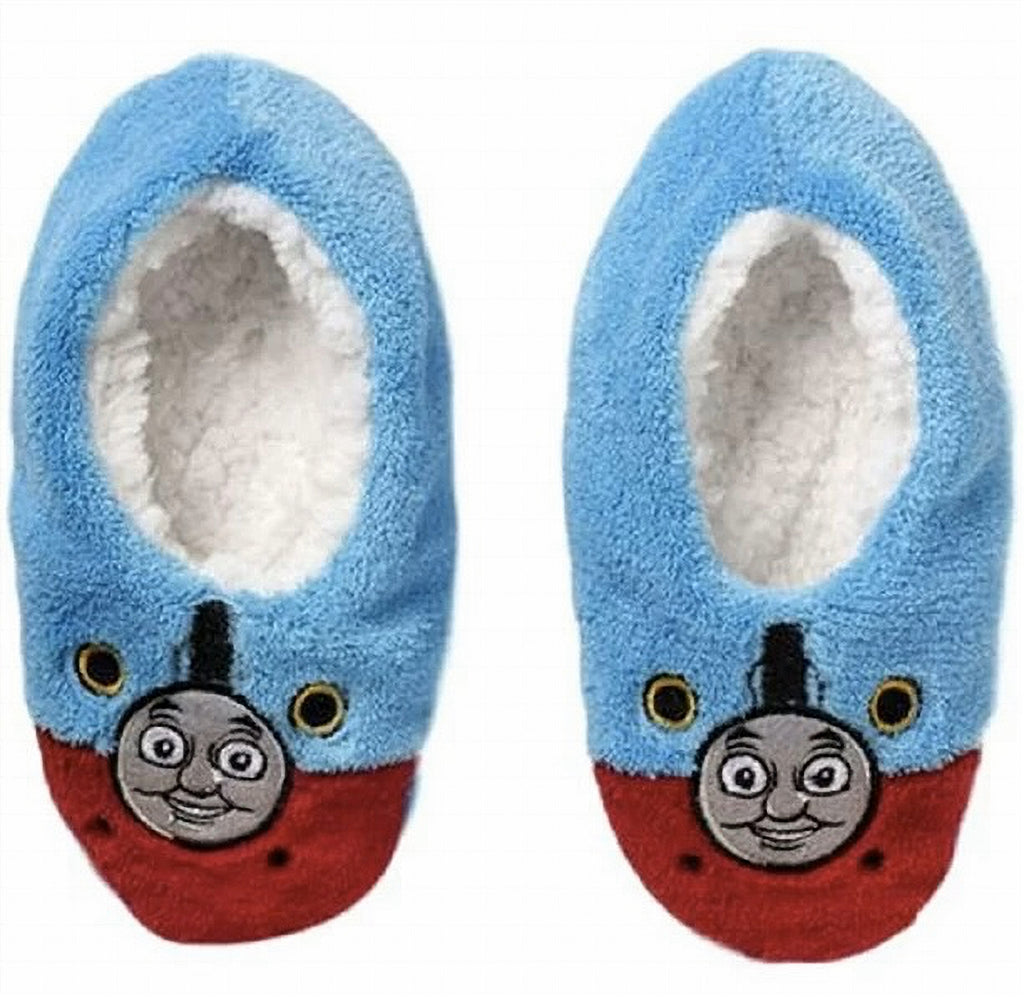 Thomas the Tank Engine Toddler Boys' Fuzzy Slippers, One Size Fits Most