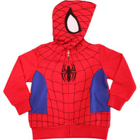 Spiderman Boys 2T-7 Costume Hoodie