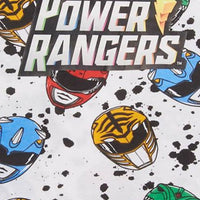 Power Rangers Boys' Allover Print T-Shirt and Mesh Shorts Set (Little Boys)