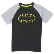 Batman Boys 4-7 Logo Raglan T-Shirt