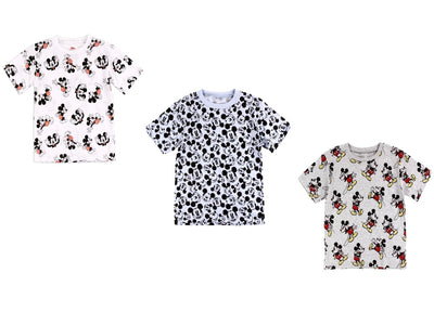 Disney Toddler Boys or Girls Mickey Mouse Allover Print T-Shirt, Sizes 2T-7