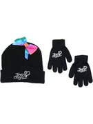 Jojo Siwa Beanie Hat & Gloves Set, Little Girls' Ages 4-7 One Size