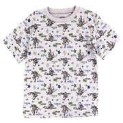 Disney's Toy Story Toddler and Little Boys' Buzz Lightyear Allover Print T-Shirt, Sizes 2T-7