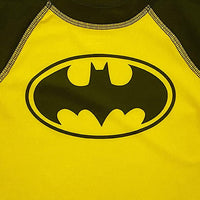Batman Boys' Bat Logo Rash Guard, Boys 2T-3T