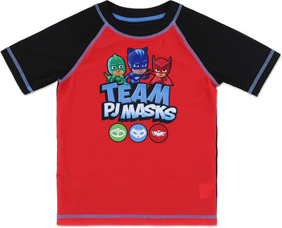 PJ Masks Boys' Rash Guard (Toddler Boys)