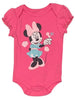 Disney Minnie Mouse 4 Piece Bodysuit and Pants Layette Set (Baby Girls)