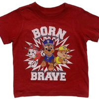 Paw Patrol Toddler Boys' Born Brave T-Shirt and Mesh Shorts Set, Boys 2T-4T