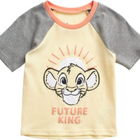 Disney Baby Boys' The Lion King Simba T-Shirt and Pants Set, Boys 12-24M