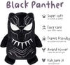 Cubcoats Toddler and Little Boys' or Girls' Black Panther Transforming Hoodie and Soft Plushie, Sizes 2T-8