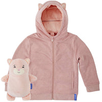 Cubcoats Toddler Girls' Kali the Kitty Transforming Hoodie and Soft Plushie, Sizes 2T-3T