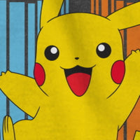 Pokemon Boys' Pikachu Kanto Jump T-Shirt, Sizes XS-XL