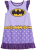DC Comics Batgirl or Wonder Woman Long Sleeve Shirt, Pants, & Nightgown Set, Girls 5-8