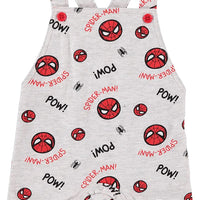 Marvel Spiderman Baby Boys' Shortall & T-Shirt Set, Sizes 12M-24M