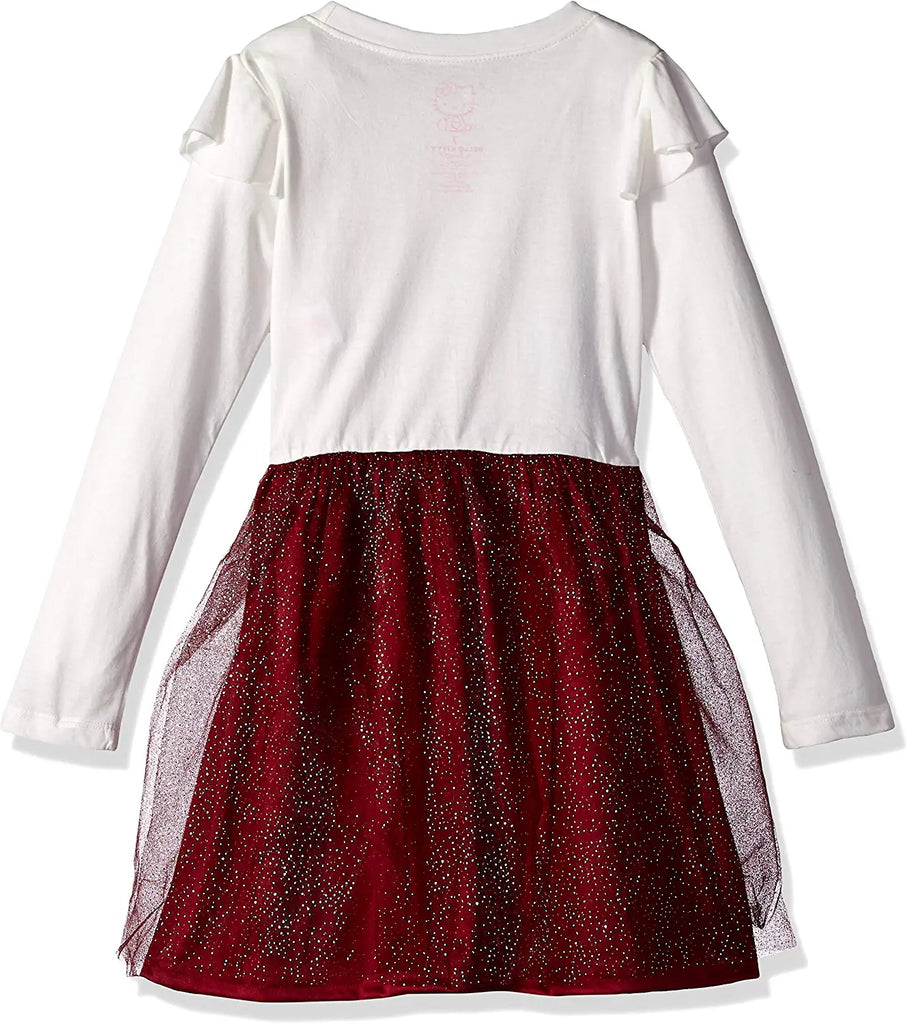 Hello Kitty Little Girls Long Sleeve Tutu Dress, Sizes 4-6x | LoCo Apparel Hello Kitty Little Girls Long Sleeve Tutu Dress, Sizes 4-6x | LoCo Apparel