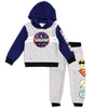 Justice League Toddler Boys' Lenticular Patch Fleece Hoodie and Pants Set, Boys 2T-4T