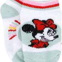 Disney Baby Girls' Minnie Mouse 5 Pack Socks, 12-24 Months