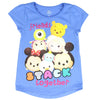 Disney Little Girls' Tsum Tsum Friends Stack Together T-Shirt, Sizes 4-6x