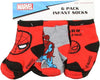 Marvel Infant Boys 12-24M Spiderman 6-Pack Socks