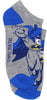 DC Comics Little Boys' Batman and Superman 3 Pair Socks, Size 6-8.5 (Shoe Size 10-4)