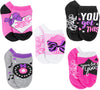Jojo Siwa Toddler & Little Girls' 5-Pack Socks, Shoe Sizes 7-10 & 10-4