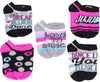 Jojo Siwa Toddler & Little Girls' 5-Pack Socks, Shoe Sizes 7-10 & 10-4