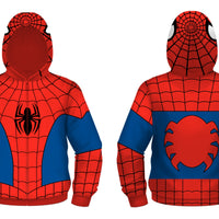 Marvel Spiderman Toddler and Boys' Costume Hoodie, Boys 2T-16