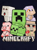 Minecraft Little Boys' & Big Boys' Bobble Mobbin T-Shirt, Boys 4-18